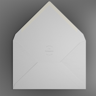 Conqueror Connoisseur Rag 100% COTTON envelopes