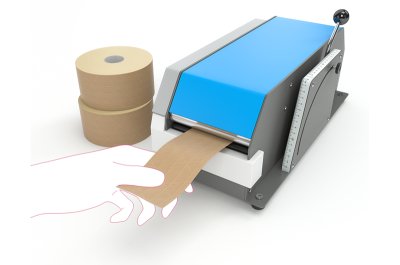 Gummiert tape - til forsegling av emballasje