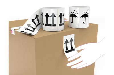 Etiketter - Emballasje til postforsendelse