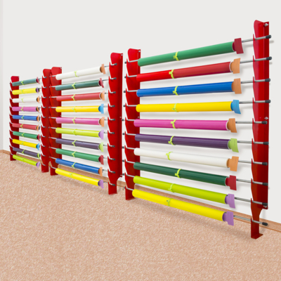 PG WallRack 10 Media Poles 162 cm