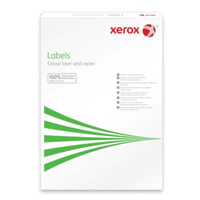 Xerox Colour Laser standard etiketter