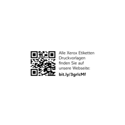 Xerox Colour Laser standard etiketter