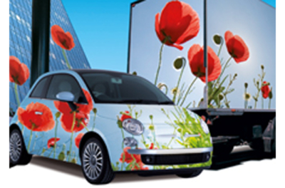 Selvklebende printvinyl
