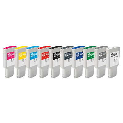 HP 746 - 747 ink family