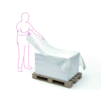 Toppark av resirkulert plast