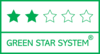 Et 2 stjerne “Green Star System” product betyr at det er FSC™ eller PEFC™ sertifisert , eller produsert av min. 50% resirkulert fiber, men det er ikke produsert på et ISO 14001 og/eller Ecolabel fabrikk. Klikk på logoen for å vite mer.