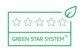 Et 0-stjerner "Green Star System Packaging"-klassifisert produkt betyr at det er laget av totalt under 25 % resirkulert (PIR+PCR) eller fornybart materiale og det er ikke teknisk resirkulerbart eller det er ikke REACH-kompatibelt.