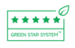 Et 5-stjerners "Green Star System Packaging"-klassifisert produkt betyr at det er laget av totalt 100 % resirkulert (PIR+PCR) eller fornybart materiale, er teknisk resirkulerbart og REACH-kompatibelt.