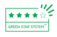 Et 4-stjerners "Green Star System for Visual Com" produkt betyr at det enten er laget med et råmateriale av fornybar/biobasert opprinnelse som har høy resirkulerbarhet eller et materiale laget av resirkulert opprinnelse som har lav resirkulerbarhet